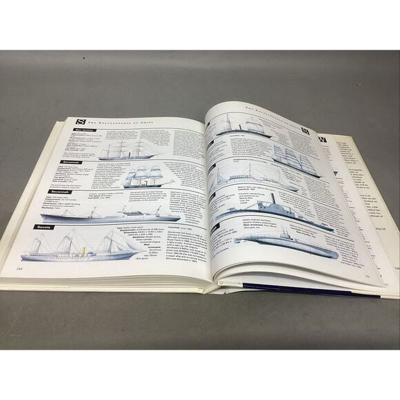 The Encyclopedia of Ships: The History and Specifications of Over 1200 Ships - Picture 9 of 10
